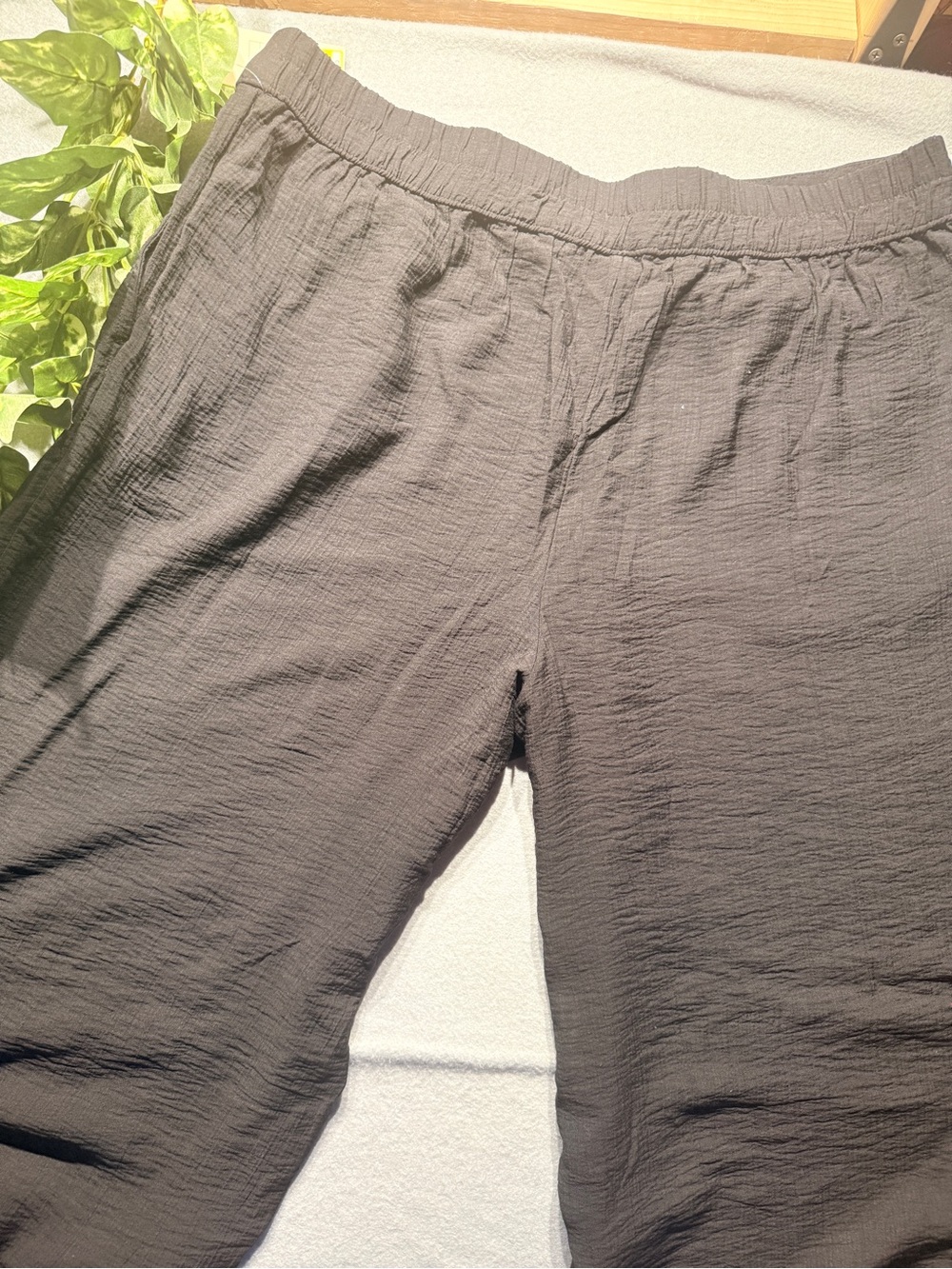 A new day Black Woman’s Casual Elastic-Waist pants